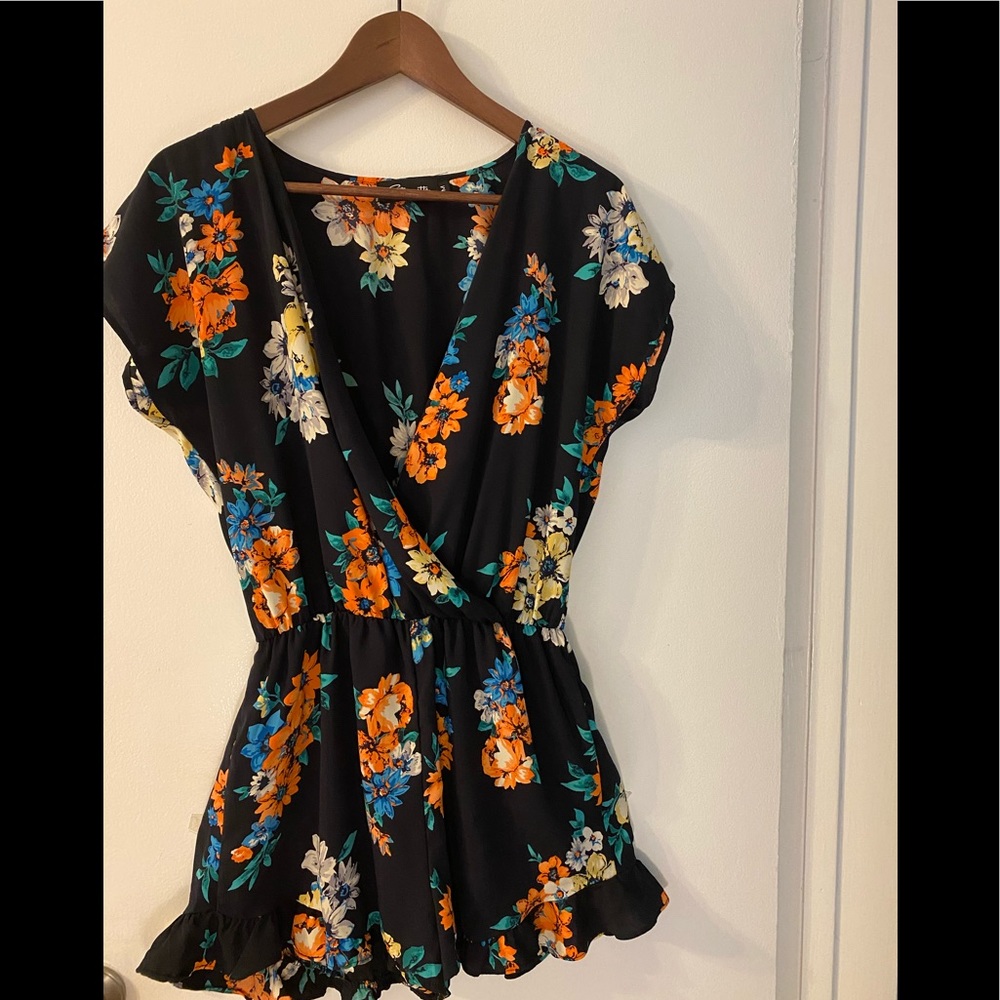Beautiful Floral print  Romper.